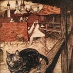 Katze und Maus in Gesellschaft