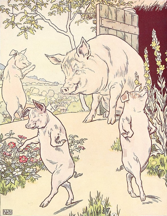 The three Little pigs