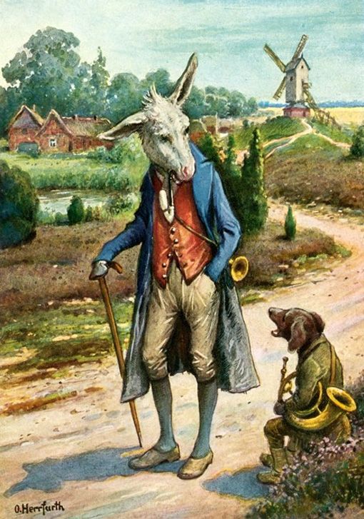 The Bremen Town Musicians Fairy Tale By The Brothers Grimm