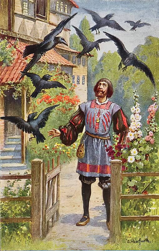 Les sept corbeaux Conte merveilleux