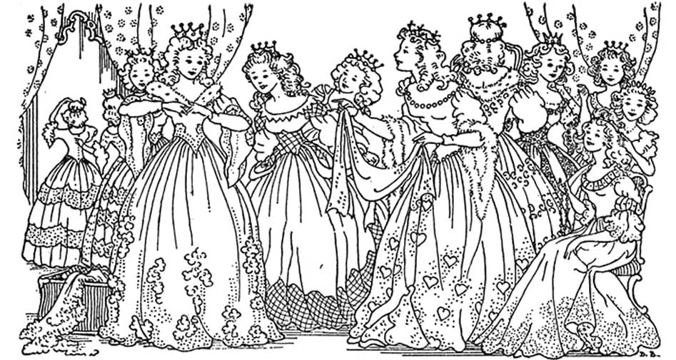 Las princesas Bailadoras Märchen