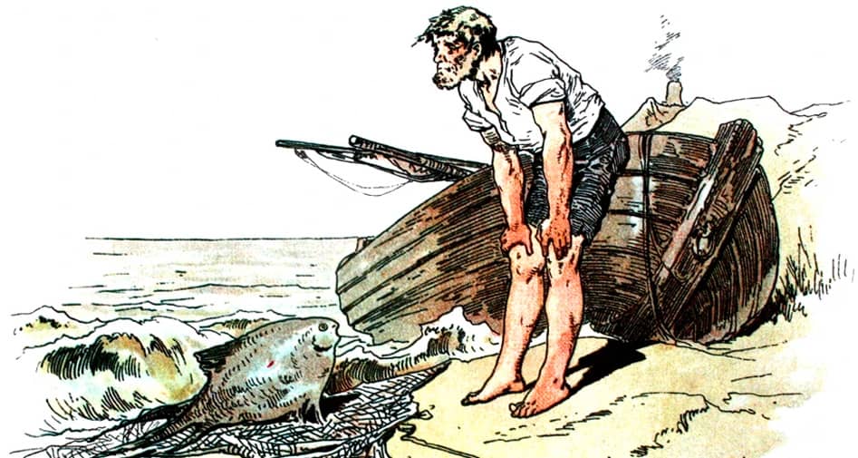 Kalastaja ja hänen vaimonsa Märchen