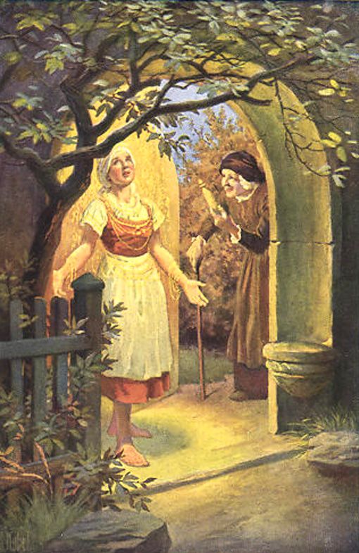 Frau Holle Märchen Gebrüder Grimm