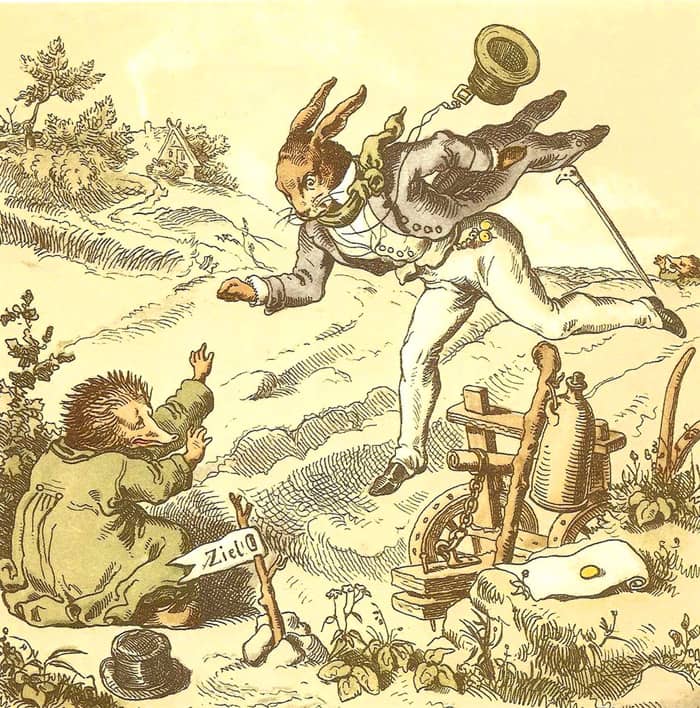 Das Hase und der Igel Märchen