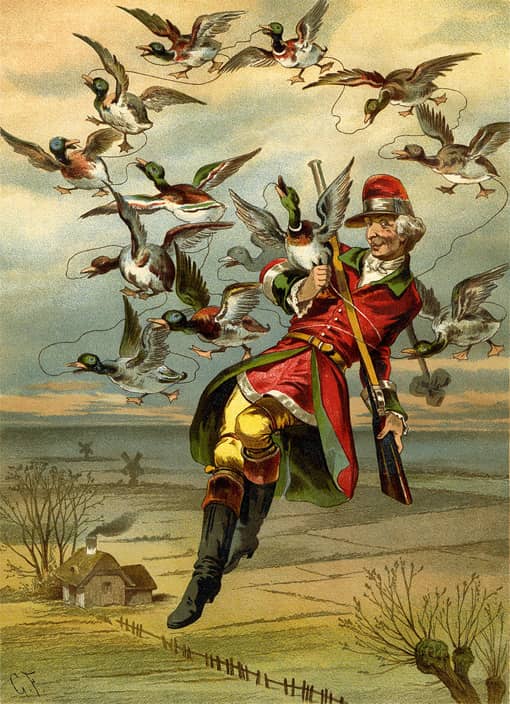 Münchhausen Enten
