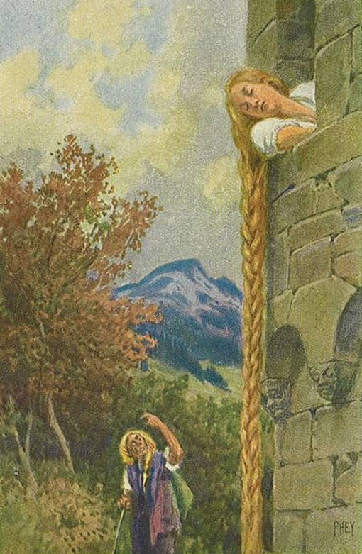 Rapunzel Masal