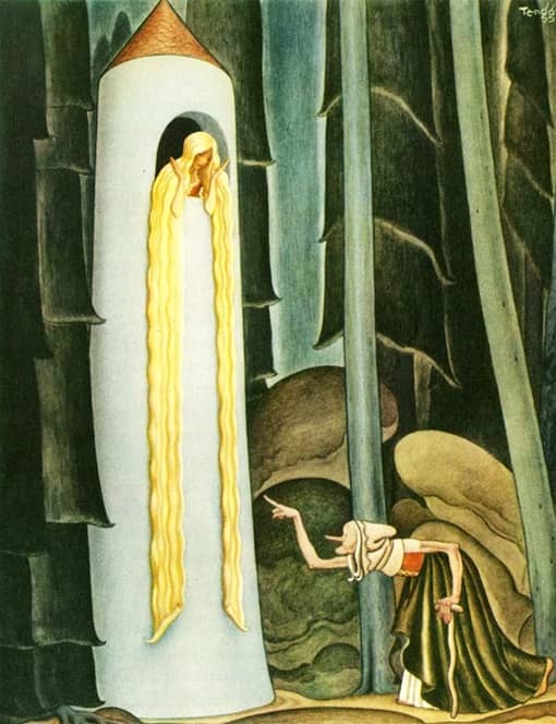 Rapunzel Märchen Gebrüder Grimm