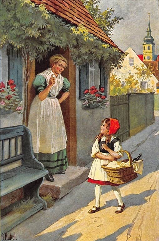 Червената шапчица Приказка